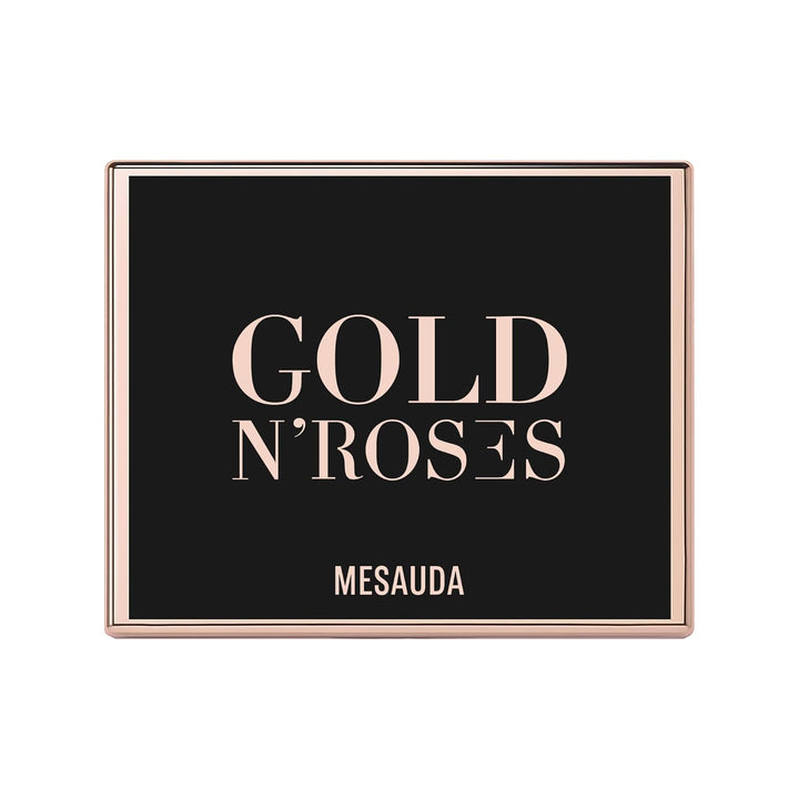 Mesauda Milano Palette 12 kompakte Lidschatten Gold'N Roses - 12 g