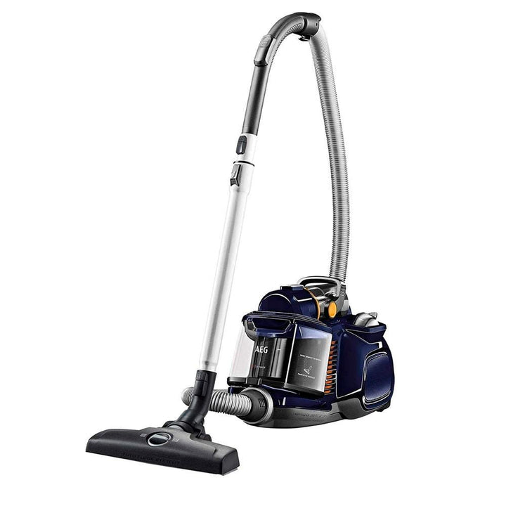 AEG LX7 Power Staubsauger ohne Beutel mit Parkettdüse Pro, Deep Blau Single, Single