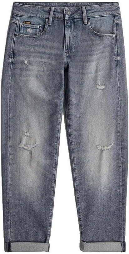 G-STAR Damen Kate Boyfriend Jeans 25W / 32L Blau (Worn in Electric Blue Destroyed D15264-e104-h784),