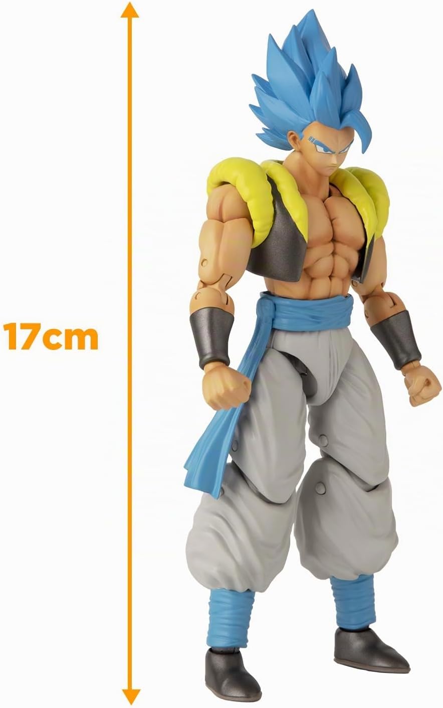 BANDAI Dragon Ball Super – Dragon Star Figur 17 cm – Super Saiyan Blue Gogeta – 36187 Blau, Blau