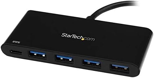 StarTech.com 4-Port USB 3.0 Hub mit Stromversorgung - USB-C to 4x USB-A - Kompakter USB C Hub - USB