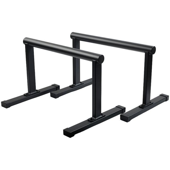 Parallettes mit Holzgriffen, Rutschfeste Handstand Griffe/Dip Bar für Calisthenics, Krafttraining &