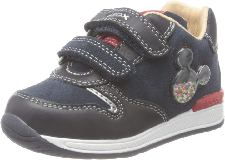 Geox Baby-Jungen B Rishon Boy D First Walker Shoe 18 EU Navy, 18 EU Navy