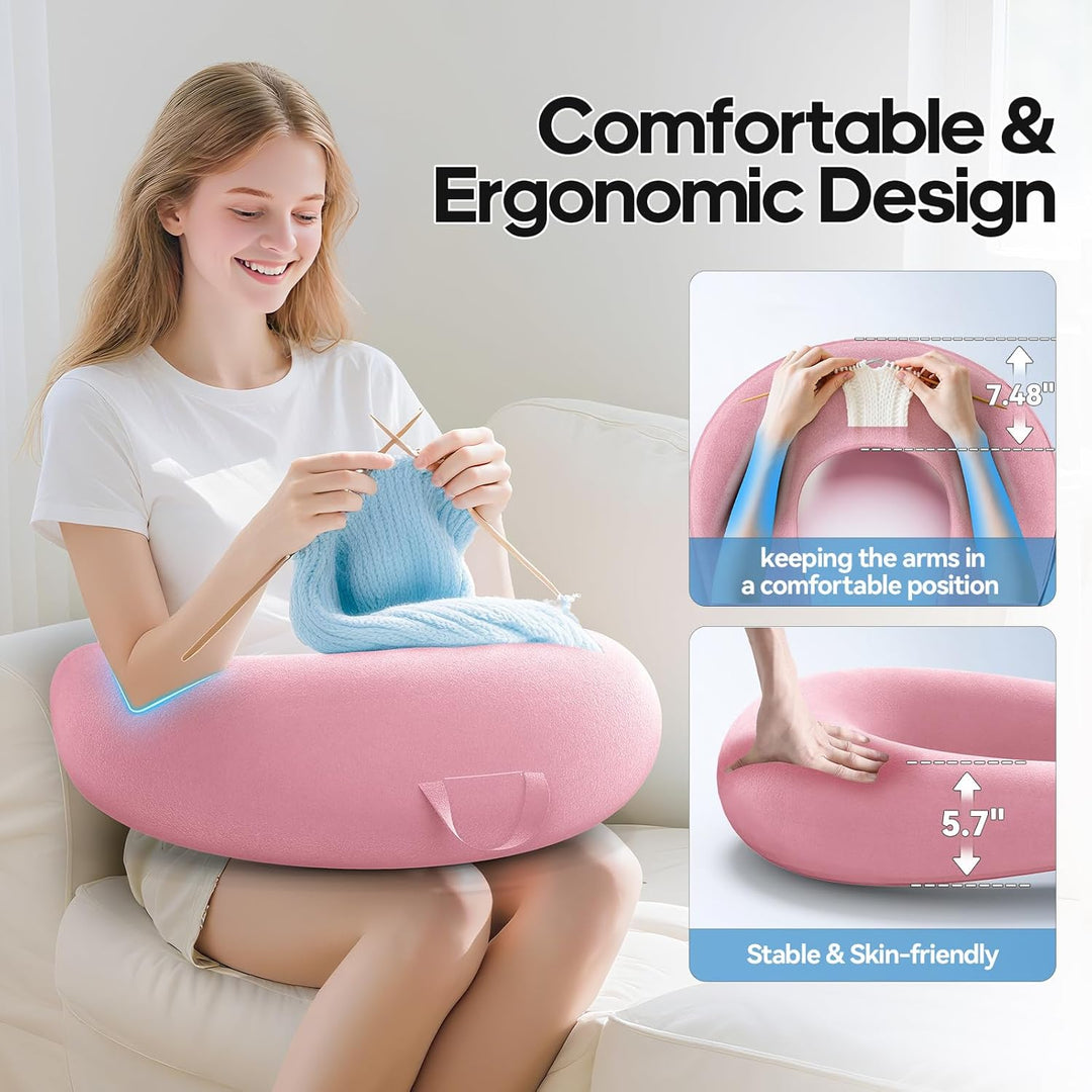 Gaming Kissen & Lesekissen, Reading Pillow für das Sitzen auf dem Bett/Sofa/Fussboden, Fütterungs/Hä