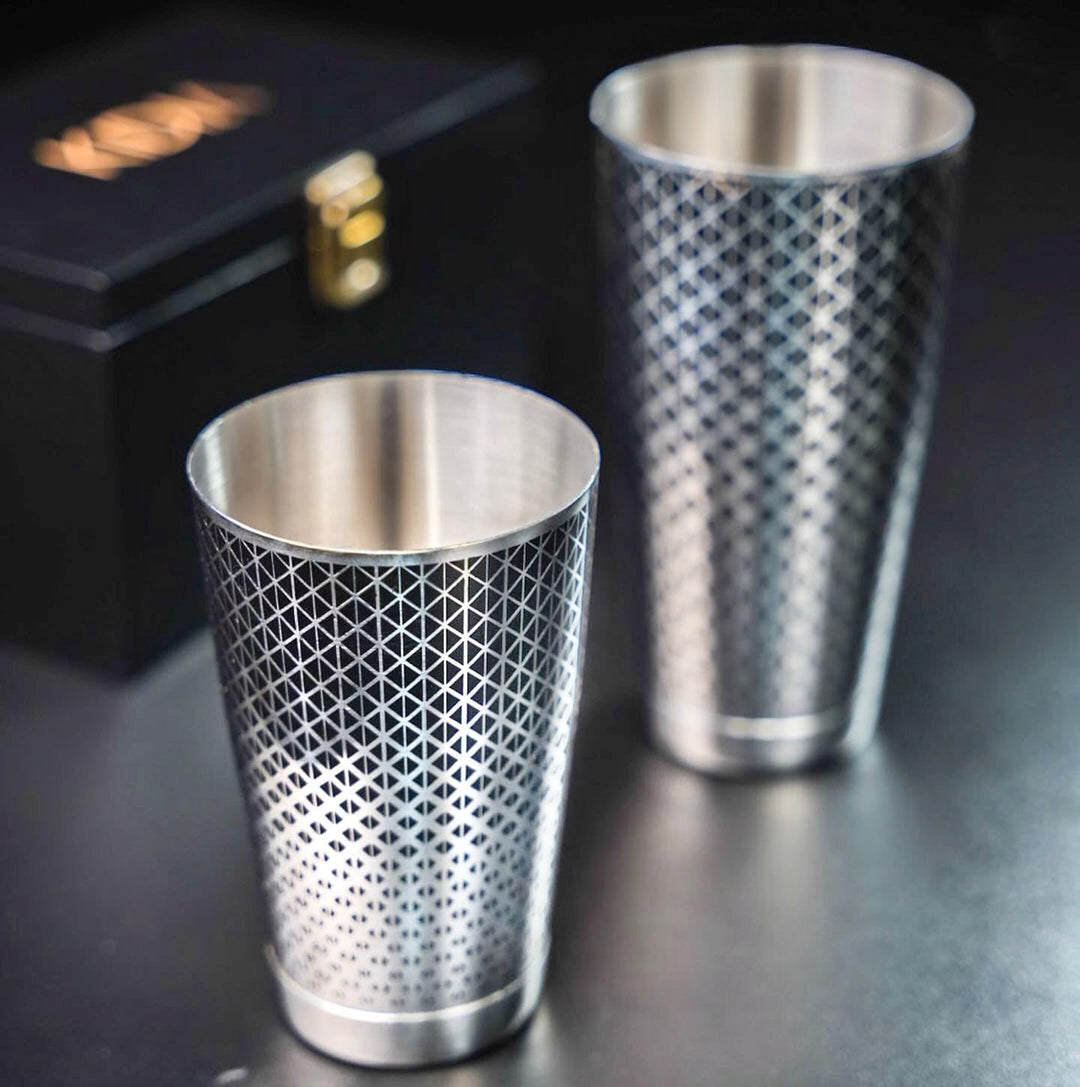 Kidia Boston Professional Shaker für Barkeeper Cocktail Shaker Bartender Kit Barkeeper Set aus Edels