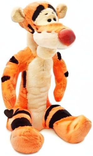 Disney Store Offizielles mittelgrosses Tigger-Stofftier, 44 cm, aus weichem Plüschmaterial mit Stick