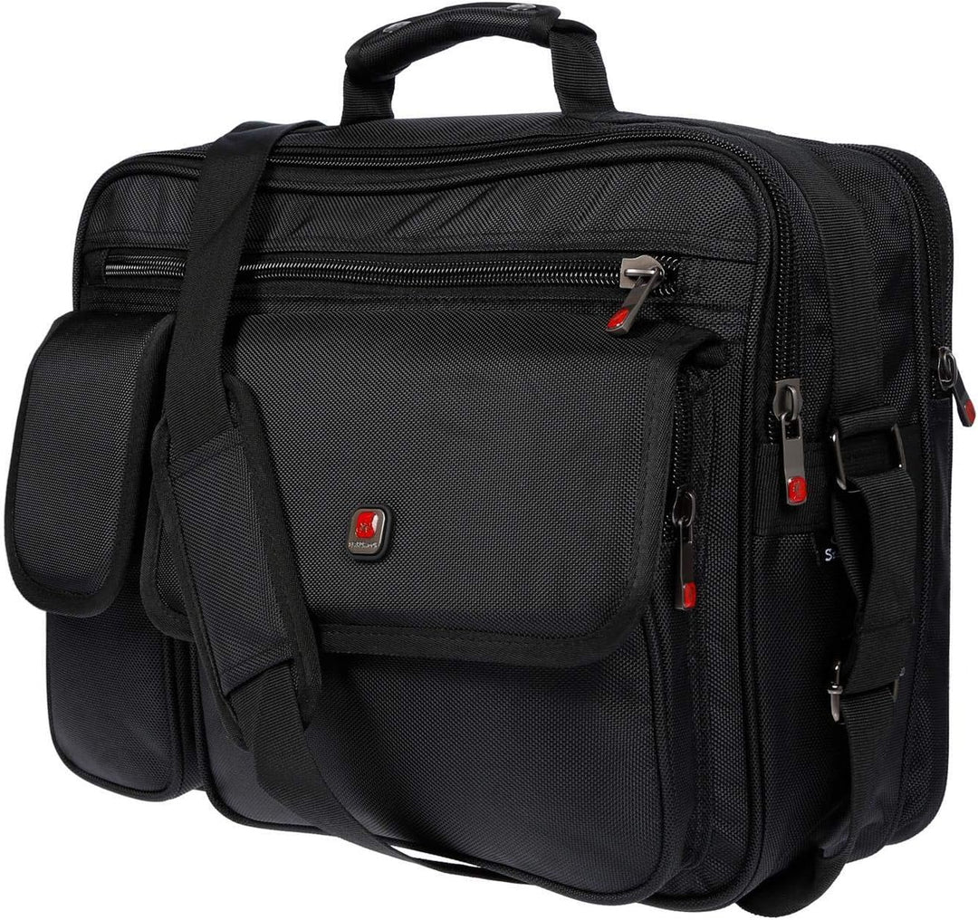 Christian Wippermann XXL Umhängetasche Flugbegleiter Tasche Messenger Arbeitstasche Laptoptasche