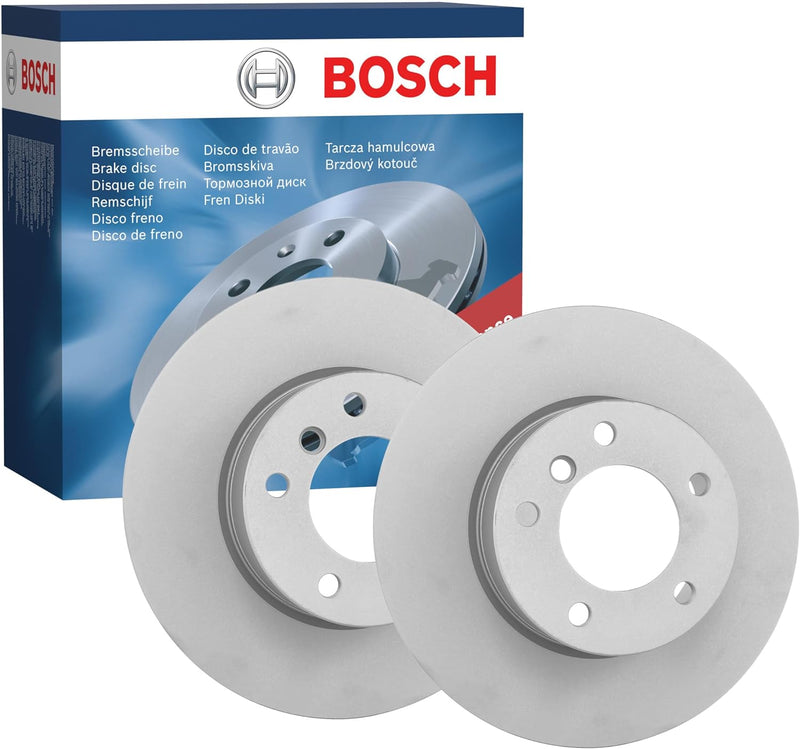 Bosch BD1084 Bremsscheiben - Vorderachse - ECE-R90 Zertifizierung - zwei Bremsscheiben pro Set