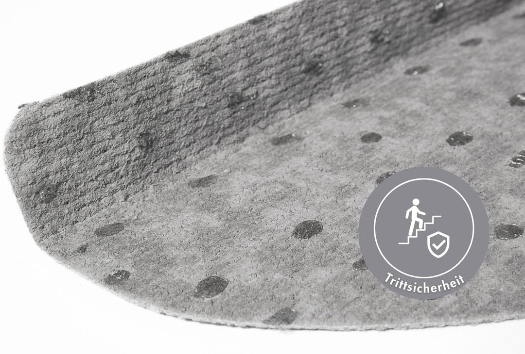 andiamo Stufenmatte Paris - Treppenstufen Matten selbstklebend - Treppenteppich 15er Set - Stufenmat