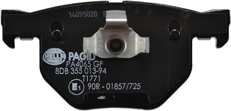 HELLA PAGID 8DB 355 013-941 Bremsbelagsatz - T1771 - Dicke/Stärke: 17.3mm - Bremssystem: Teves - für