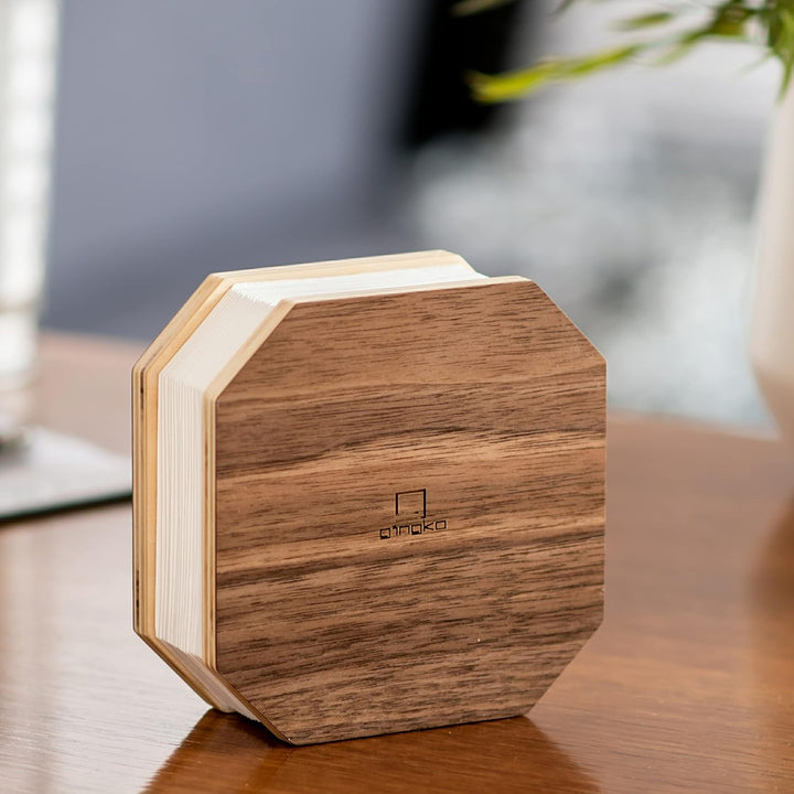GINGKO SMART ACCORDION LAMP WALNUT Einheitsgrösse Black, Einheitsgrösse Black