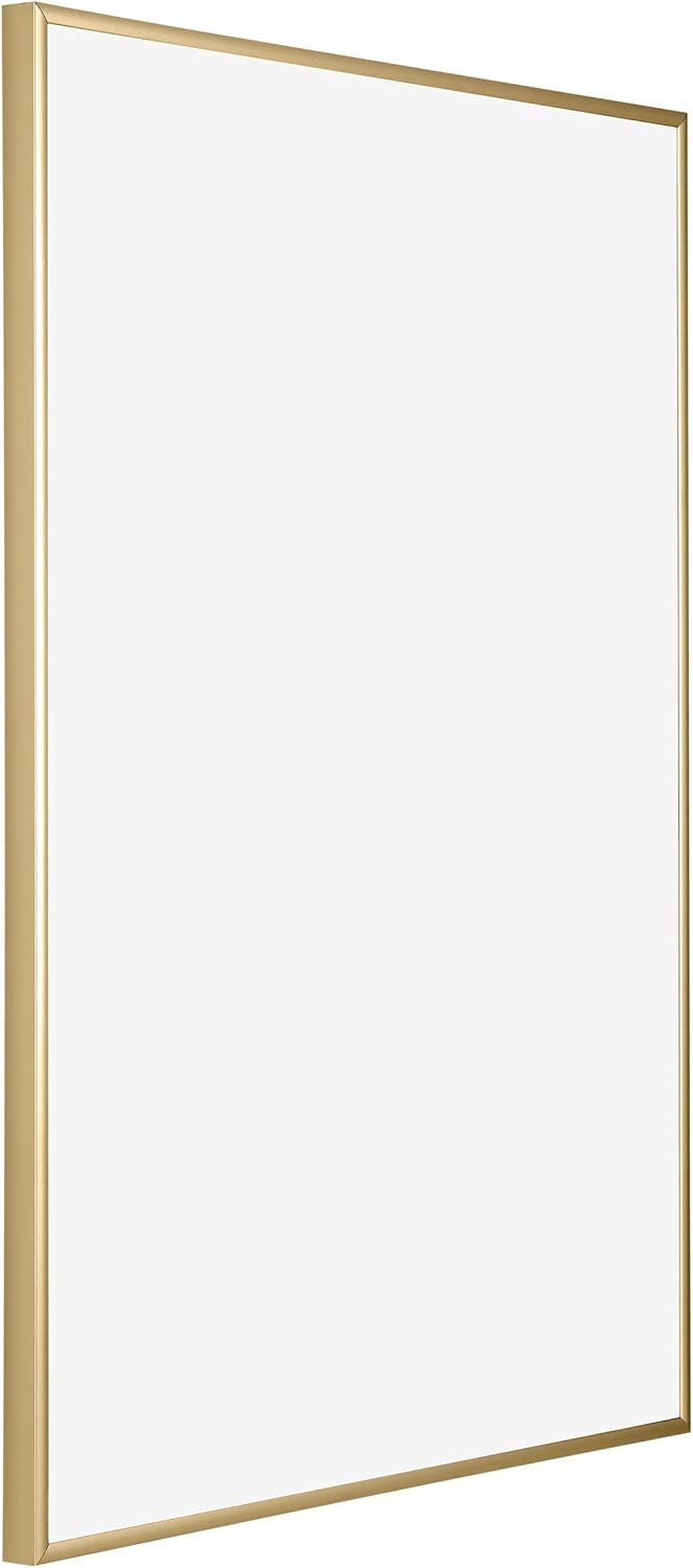 yd. Your Decoration - Bilderrahmen DIN A1 59,4x84 cm - Gold - Bilderrahmen aus Aluminium mit Acrylgl