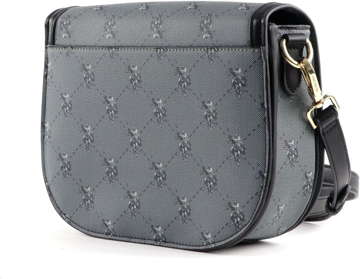 U.S. POLO ASSN. Hampton Flap Crossbody Black