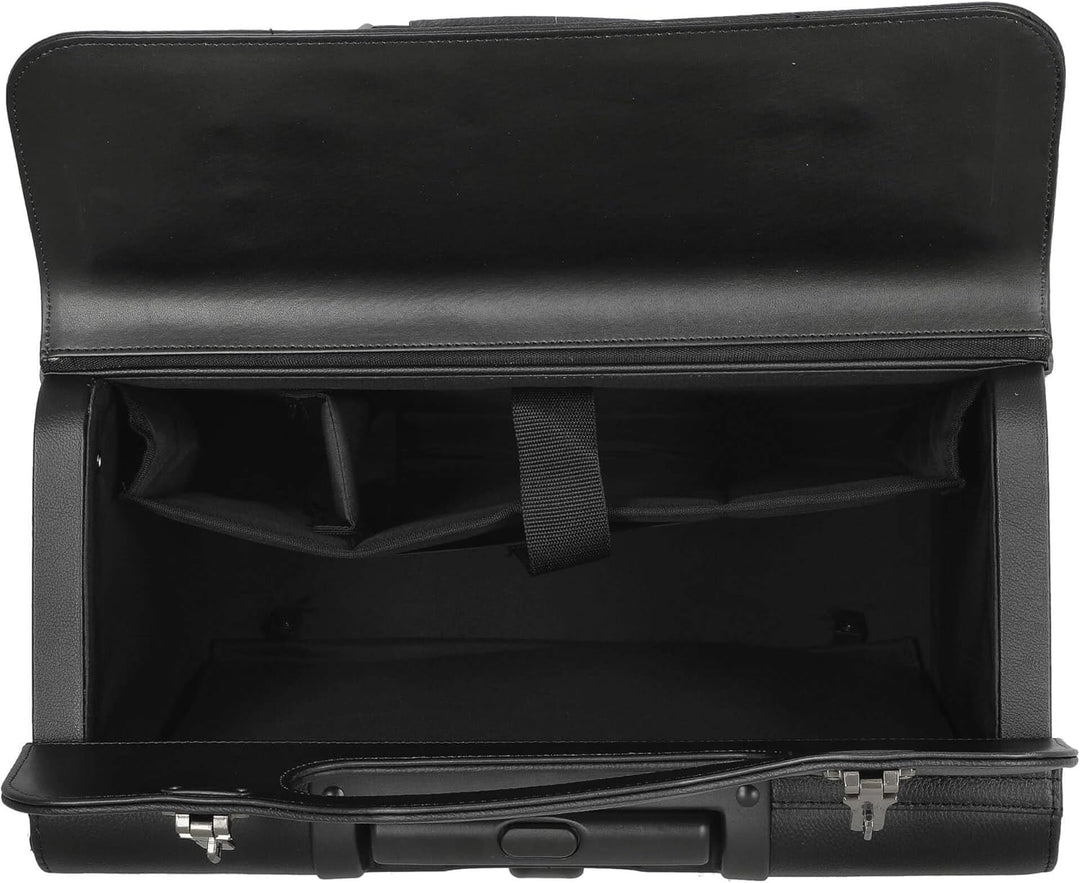 D&N Business Line Pilotenkoffer, 46 cm, 37L, Schwarz