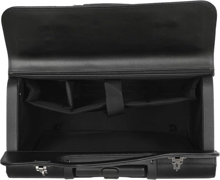 D&N Business Line Pilotenkoffer, 46 cm, 37L, Schwarz