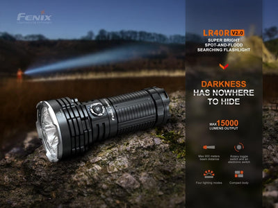 FENIX LR40R v2.0 15000 Lumen wiederaufladbares Suchlicht