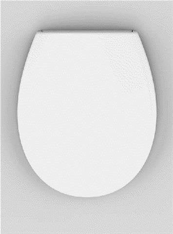 Haro Como Softclose WC-Sitz weiss mit Scharnier FastFixmutter C2702Y - universelle Passform