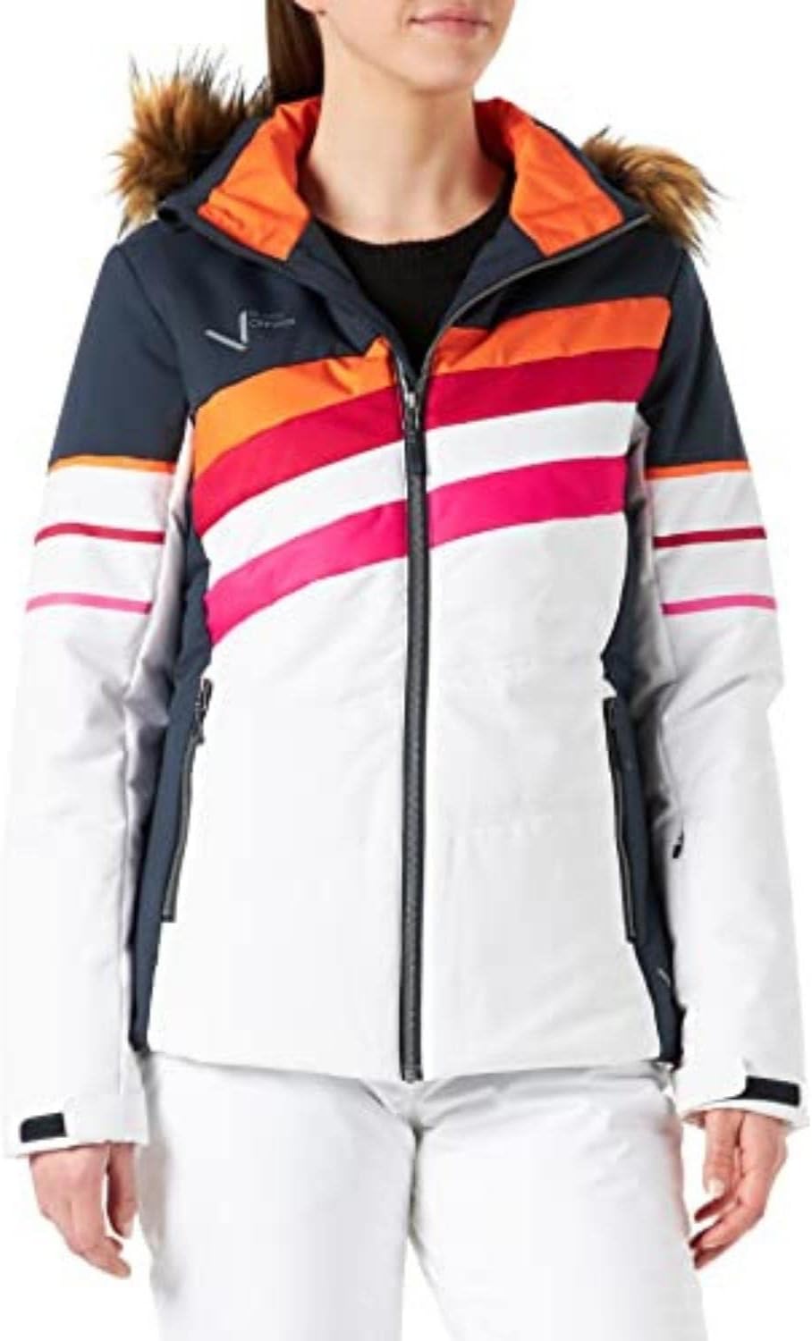 Black Crevice Damen-Skijacke I Damen-Winterjacke in verschiedenen Farben &amp; Grössen I Wind- &amp; wasserd