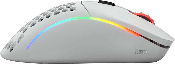 Glorious Gaming Model D Kabellose Gaming-Maus – superleichte 69g, verzögerungsfreie 2,4-GHz-Funkverb