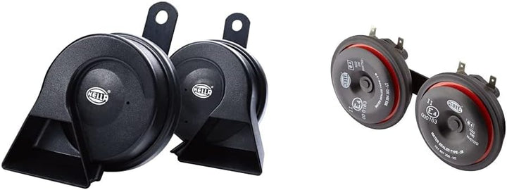 HELLA 3FH 007 728-831 Fanfare - TE16-12V - 110dB(A) - Frequenzbereich: 400/500Hz - elektrisch -schwa