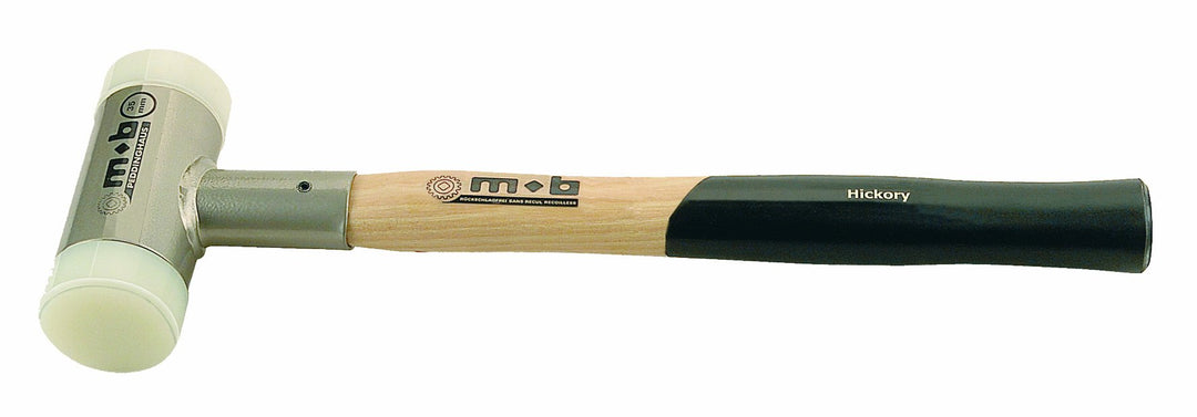 Peddinghaus 5135030050 Rückschlagfr. Schonhammer Hickory 50mm 50 mm/1080 g Weiss/Beige/Schwarz, 50 m