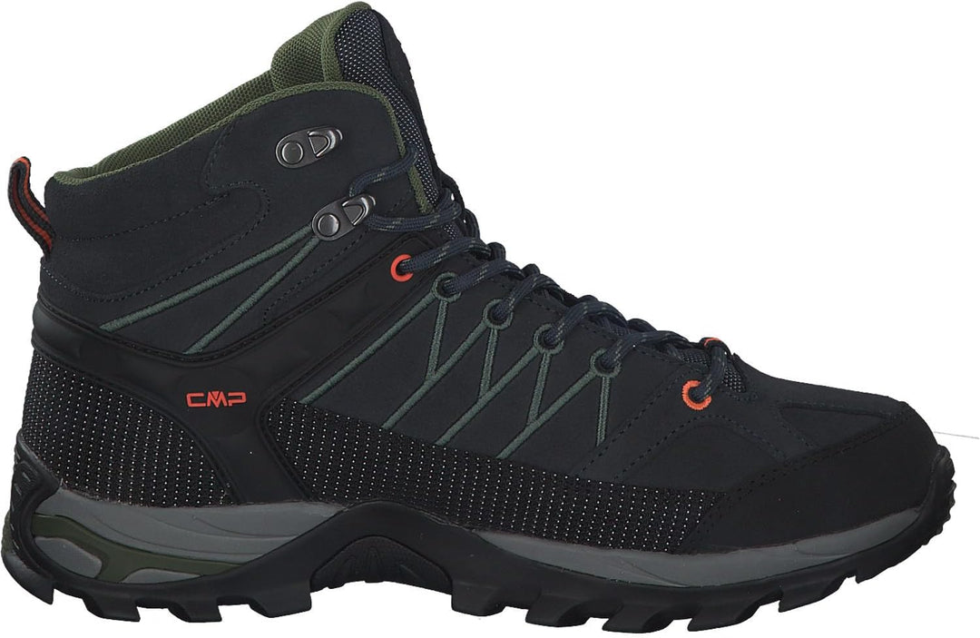 CMP Herren Rigel Mid Shoe Wp Trekking-& Wanderstiefel 46 EU Antracite Torba, 46 EU Antracite Torba