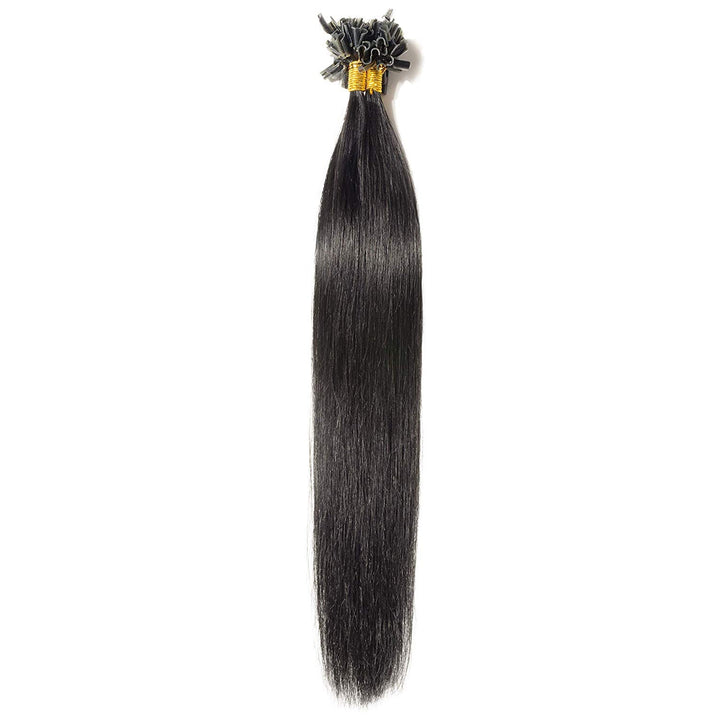 Bondings Extensions Echthaar 1G/Strähnen Keratin U-Tip Remy Human Hair Haarverlängerung 50 Strähnen