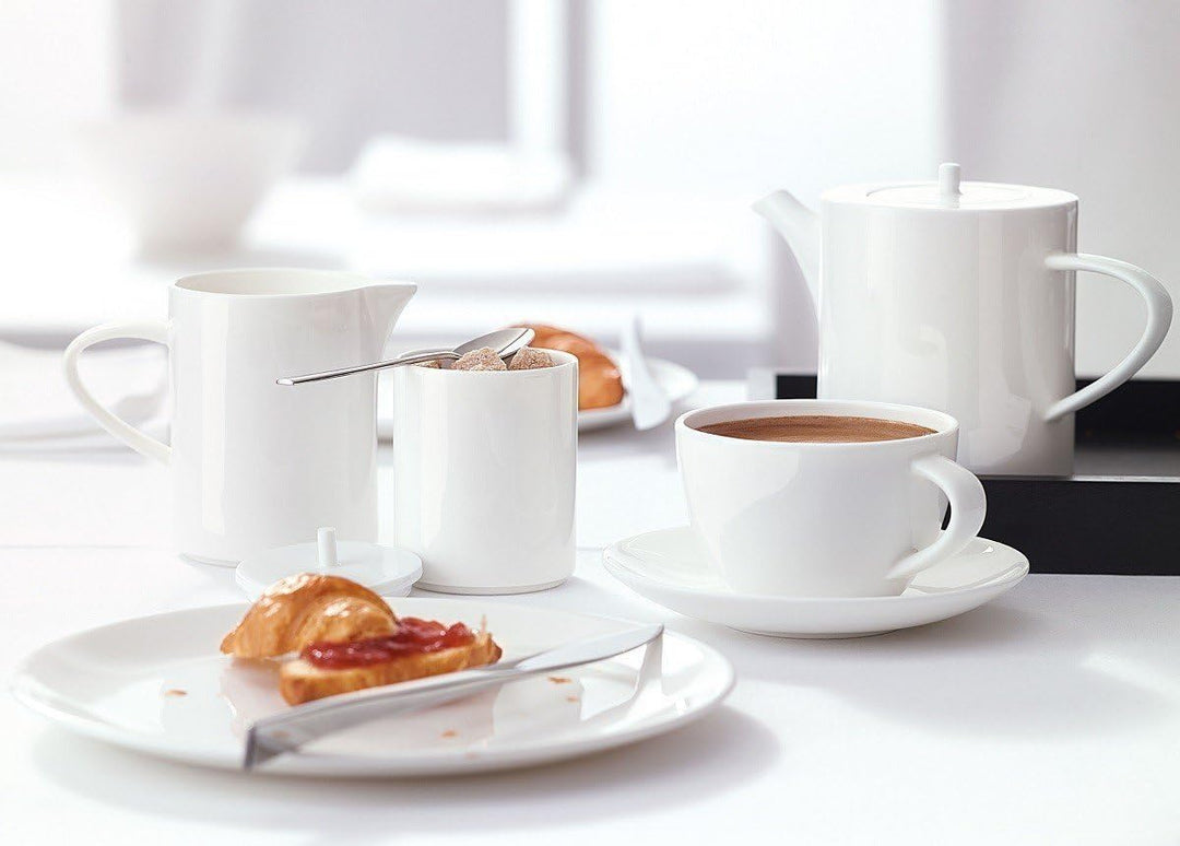 ASA Selection à Table Milchgiesser, Milch Kännchen, Fine Bone China, Warmes Weiss, 50 ml, 1916013