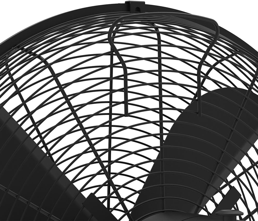 CREATE / AIR STAND EASY/Oszillierender Standventilator Schwarz / 50W, höhenverstellbar und regulierb