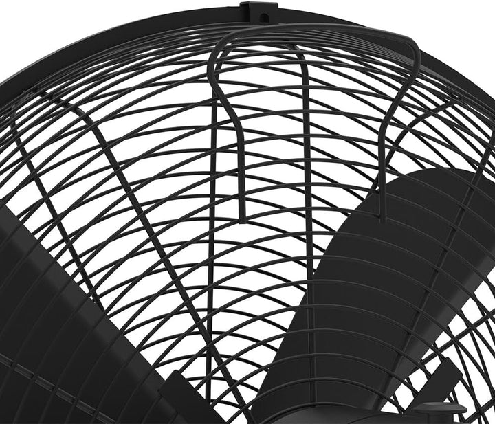 CREATE / AIR STAND EASY/Oszillierender Standventilator Schwarz / 50W, höhenverstellbar und regulierb