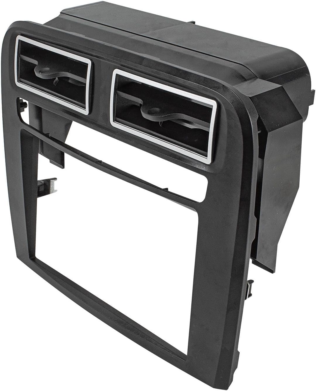 tomzz Audio 2414-046 Doppel DIN Radioblende kompatibel mit FIAT Grande Punto 199 2005-2009 schwarz