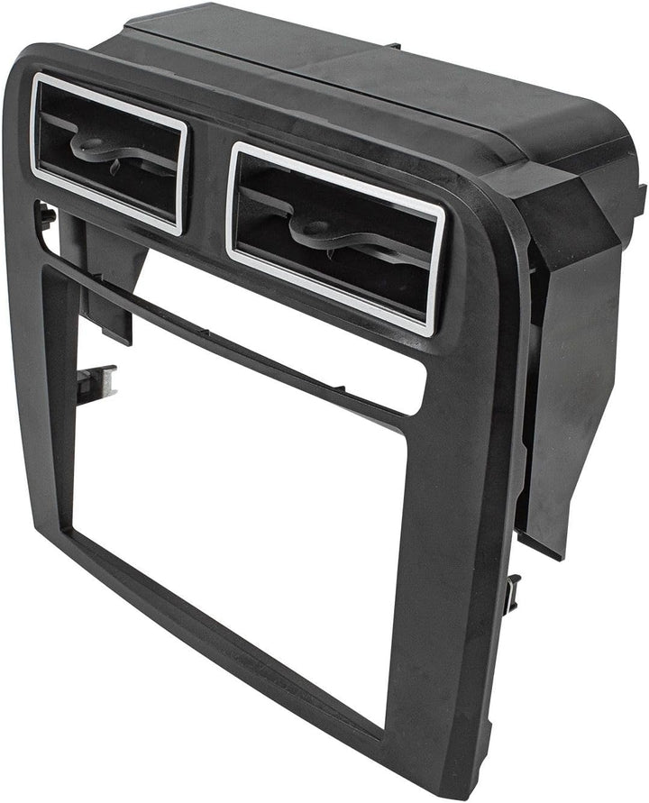 tomzz Audio 2414-046 Doppel DIN Radioblende kompatibel mit FIAT Grande Punto 199 2005-2009 schwarz