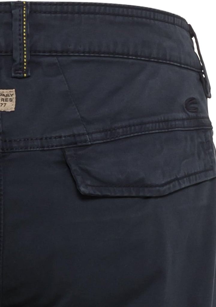 camel active Herren Slim Fit Chino 38W / 32L Dunkelblau, 38W / 32L Dunkelblau