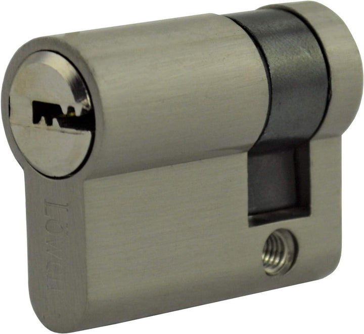 Halbzylinder verstellbar 40 mm 30/10 einzelschliessend inkl. 5 Schlüssel