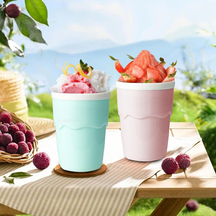Slush Eis Maker Cup Grün, Grün