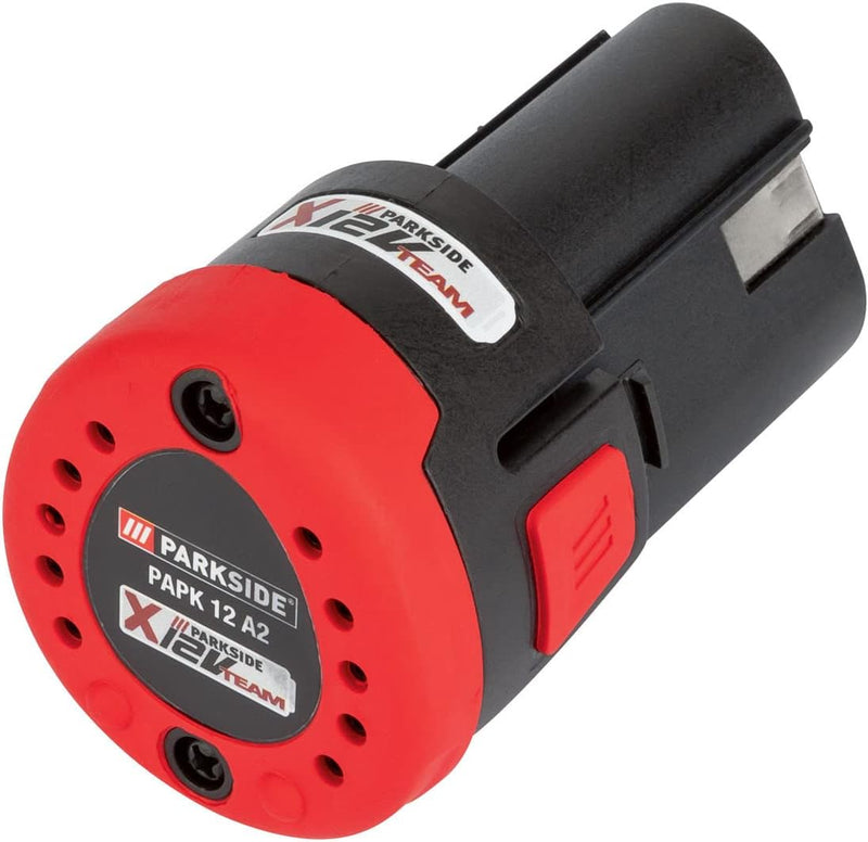 PARKSIDE Akku + Ladegerät 12V PAPK 12A3" (12V, 2Ah) mit Ladegerät PLGK 12A2" (2,4A)