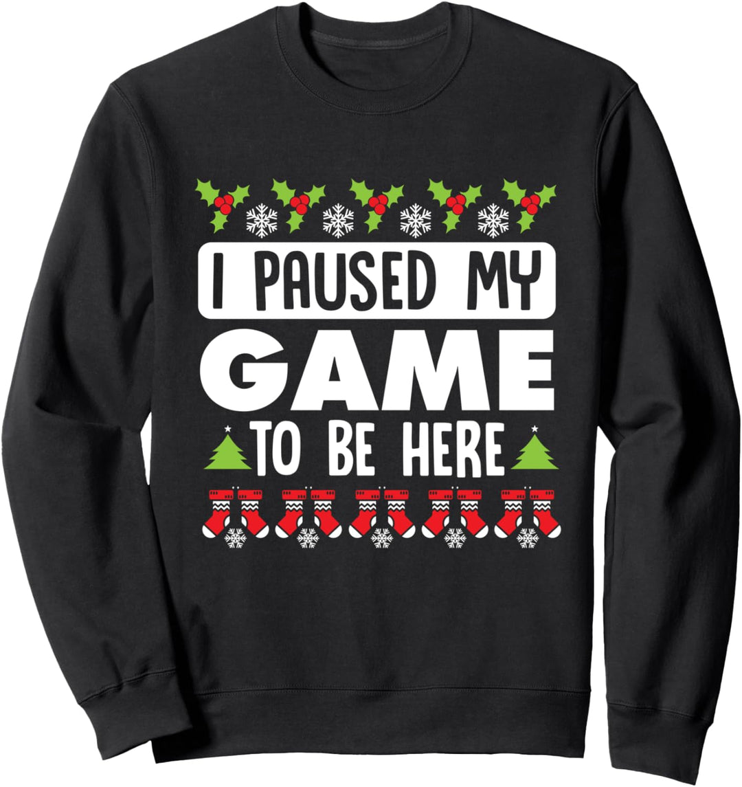 Gamer Christmas Ugly Sweater Nerd Weihnachten Sweatshirt