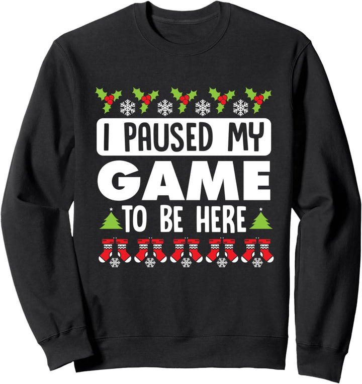 Gamer Christmas Ugly Sweater Nerd Weihnachten Sweatshirt