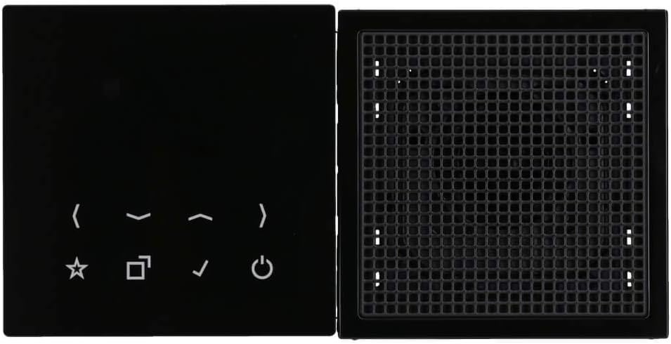 Jung Smart DAB+ Digitalradio DAB LS1 BT SW Bluetooth SetMono1LS Radio 4011377172678 Schwarz mit 1 La