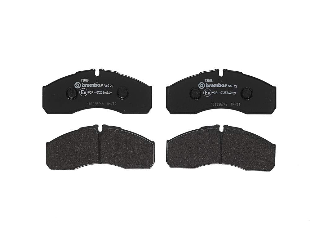 Brembo P A6 022 Bremsbelagsatz, Scheibenbremse - (4-teilig)