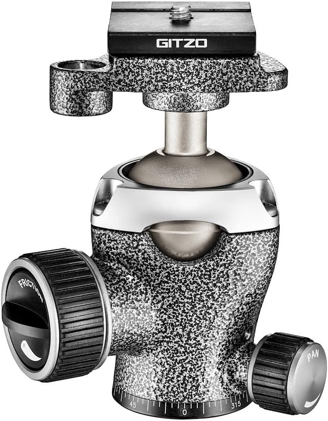 Gitzo GK2545T-82QD Traveler Stativ-Kit mit Profi-Kugelkopf (kompakt, faltbar und leicht, kurze Säule