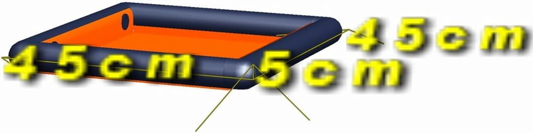 move and stic Fiffi Welpenlernschule Schnupperplatte Trainingsplatte orange titangrau - Minka und Fr