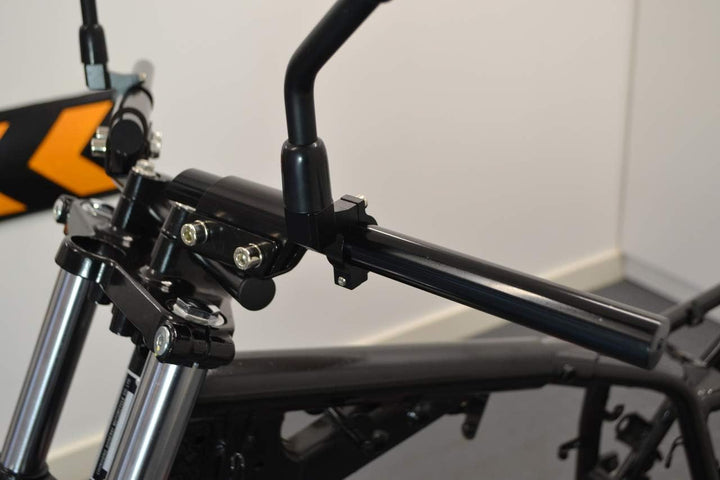 Motorrad Spiegel Halterung 10mm Im Uhrzeigersinn Gewinde X 2 für 22mm Lenker