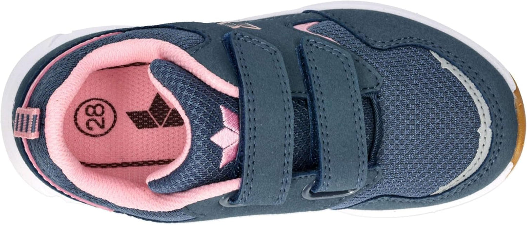 Lico Mädchen Penedo V Sneaker 30 EU Grau Rosa, 30 EU Grau Rosa