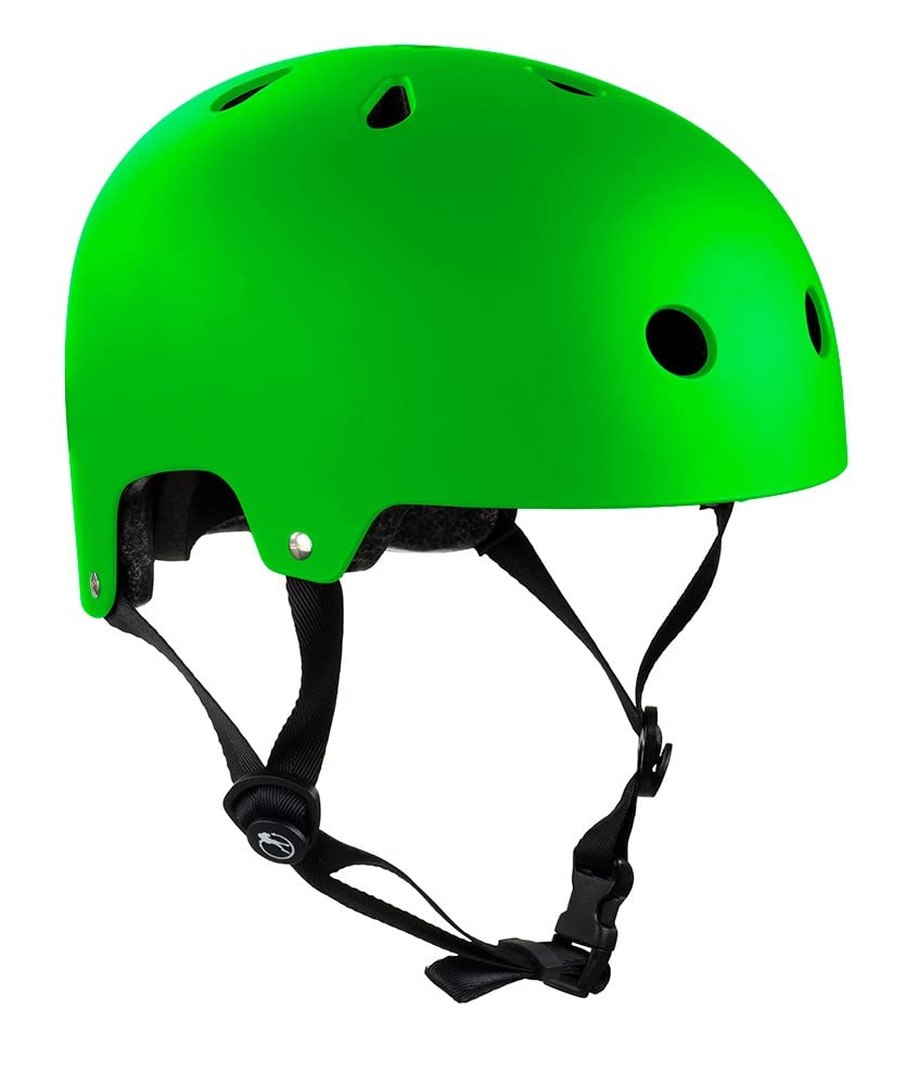 SFR Unisex – Erwachsene Essentials Helmet Helm L-XL Grün - (Green), L-XL Grün - (Green)