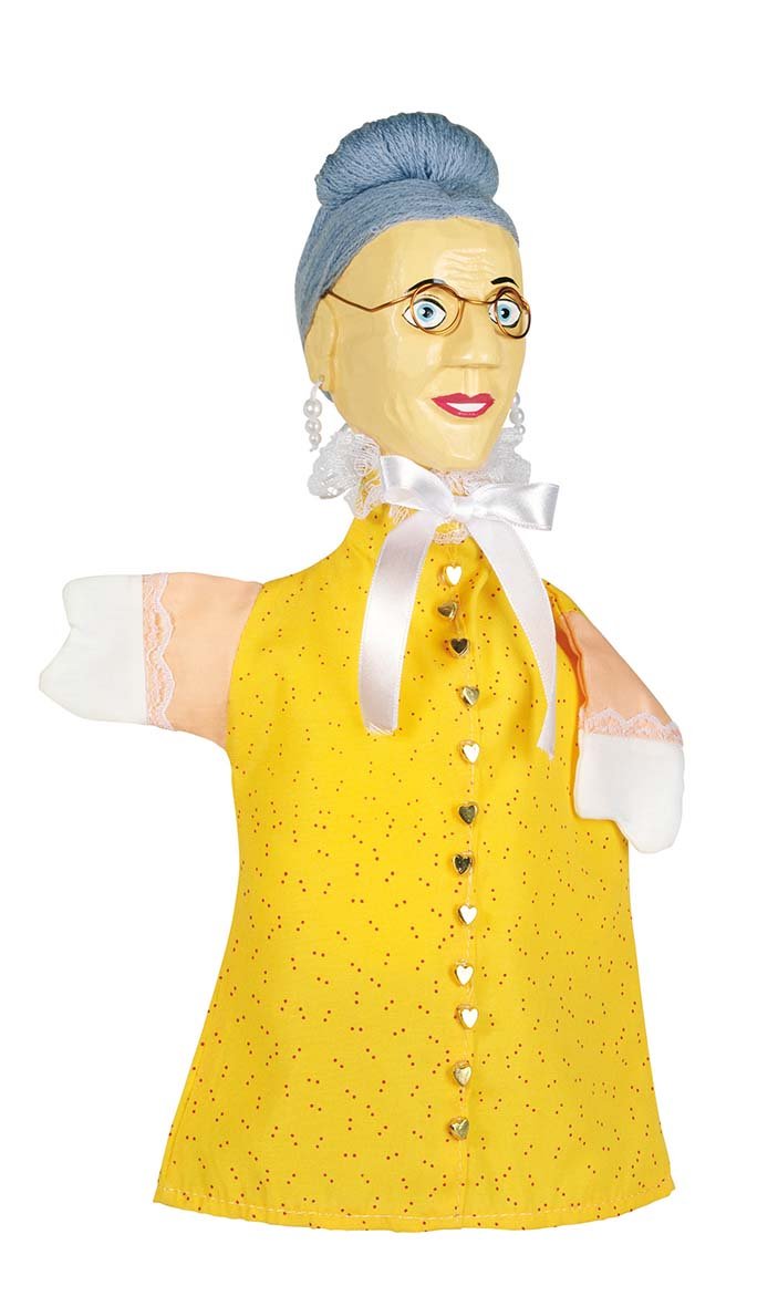 Handpuppe Grossmutter