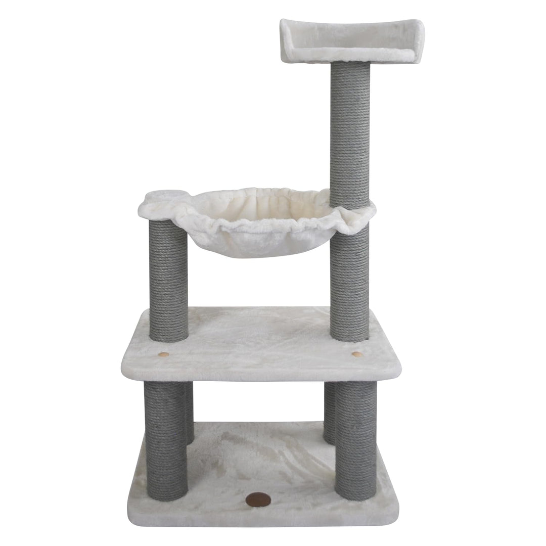 JACK AND VANILLA, Eleganter Kratzbaum für Katzen, multifunktional und langlebig, ideal zum Spielen u