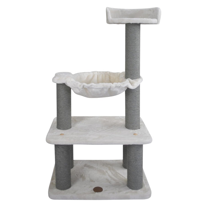 JACK AND VANILLA, Eleganter Kratzbaum für Katzen, multifunktional und langlebig, ideal zum Spielen u