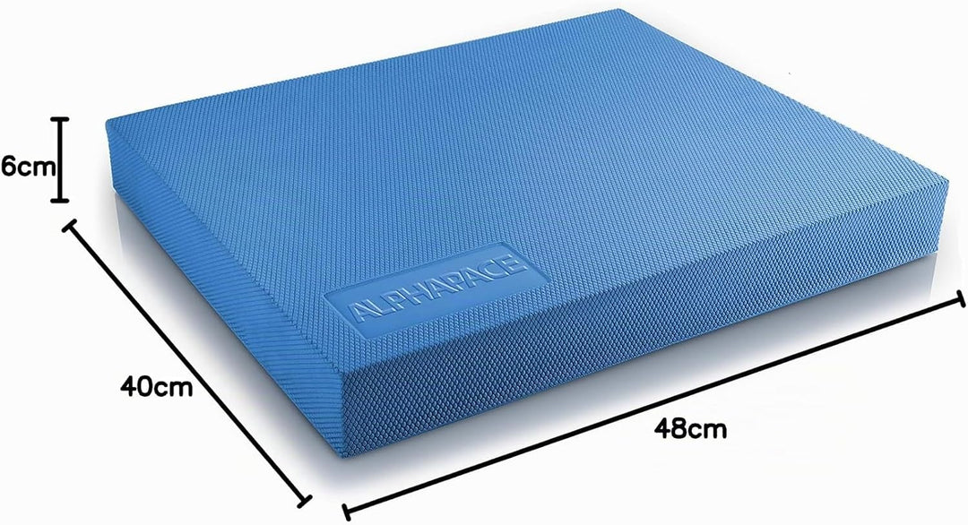 ALPHAPACE Balance Pad inkl. gratis Übungsposter - Innovatives Balance-Kissen für optimales Ganzkörpe