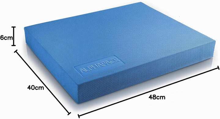 ALPHAPACE Balance Pad inkl. gratis Übungsposter - Innovatives Balance-Kissen für optimales Ganzkörpe